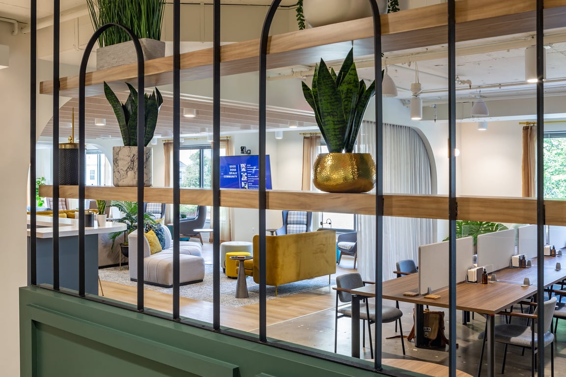 An interior shot of ALX Community - Atrium