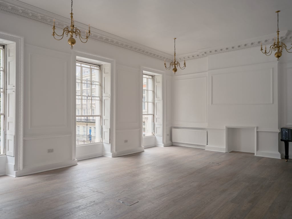 An interior shot of Music Room