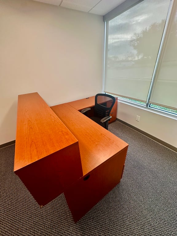 An interior shot of Exterior Private Office - 11