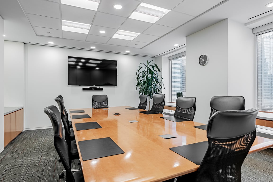 An interior shot of Atlantic Boardroom