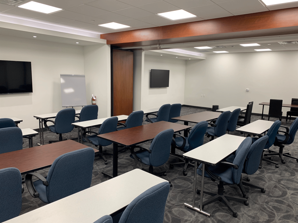 An interior shot of Training Center 1st Floor
