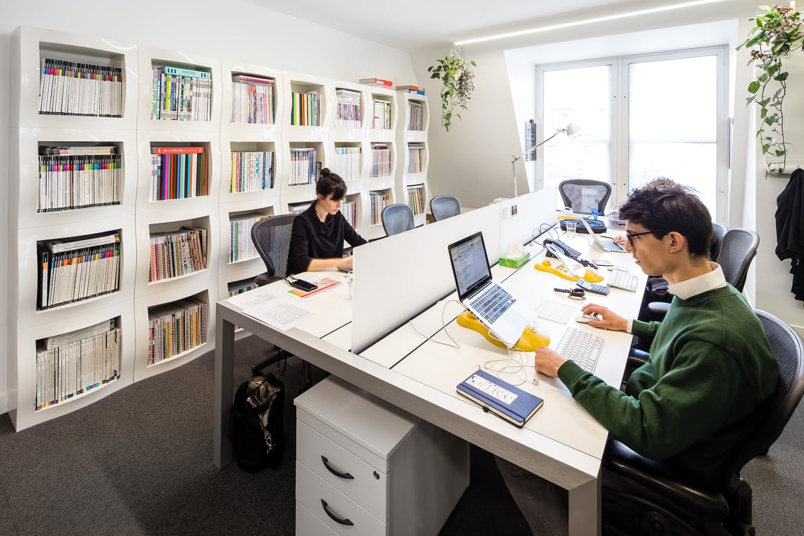 An interior shot of eOffice HQ Soho