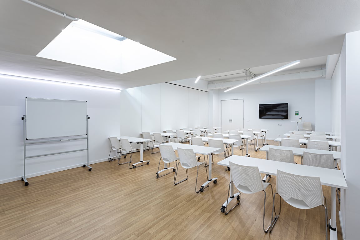 An interior shot of Educate Room