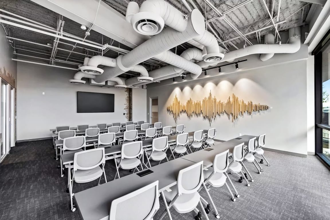 An interior shot of Theatre