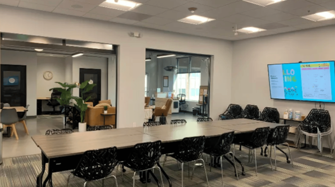 An interior shot of Medium Conference Room B