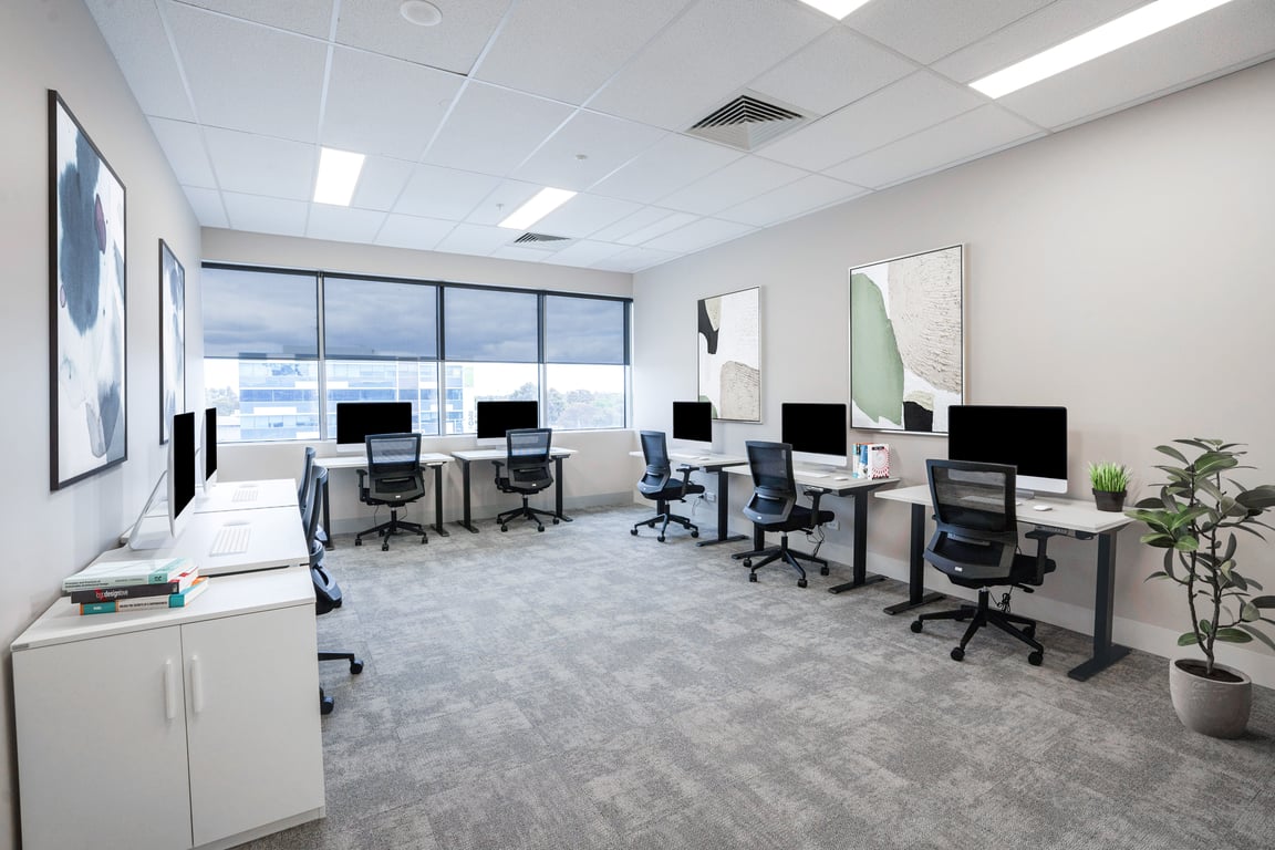 An interior shot of Suite 7