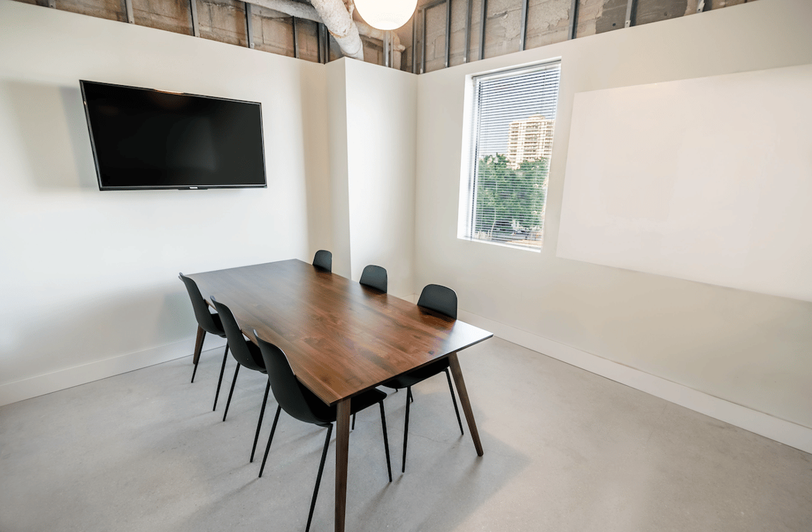 An interior shot of Private Meeting Room for 8
