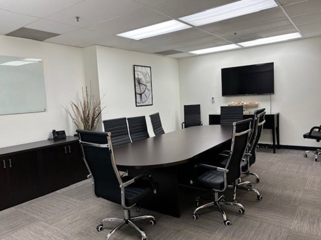An interior shot of Large Meeting Room