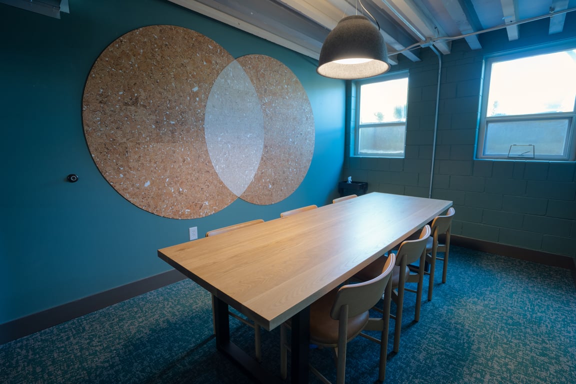 An interior shot of Pin Up Room