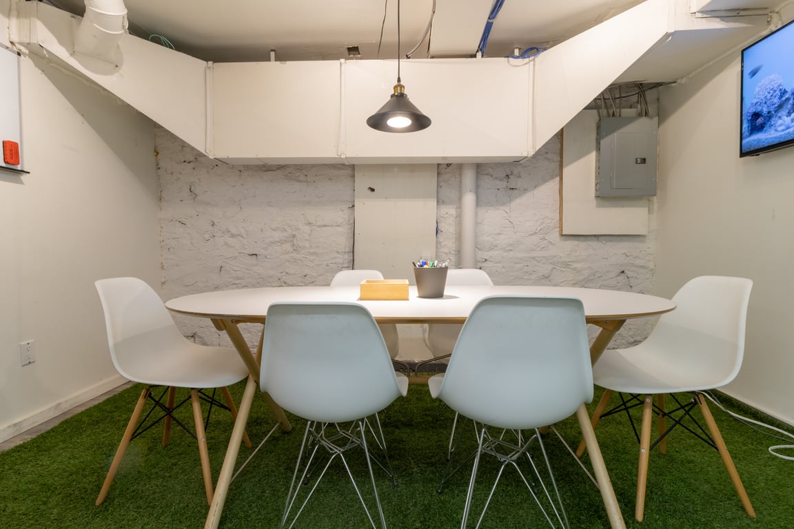 An interior shot of Patio