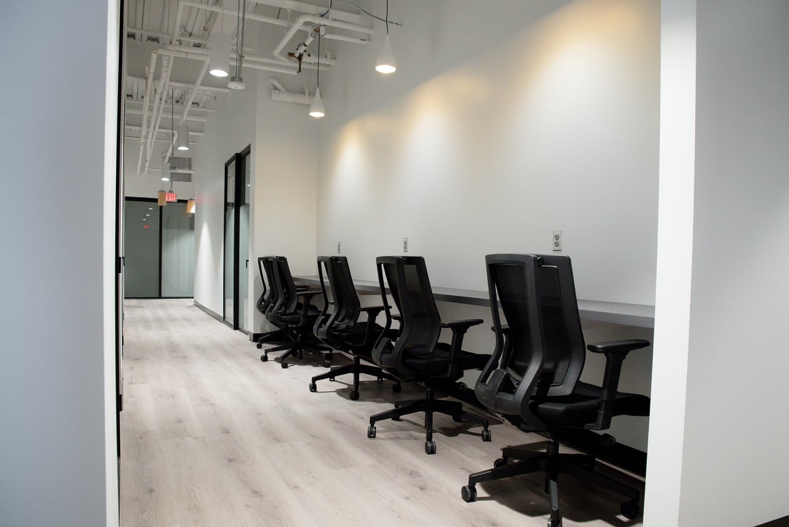 An interior shot of Venture X College Park Shared Desk (Desk 234-2)