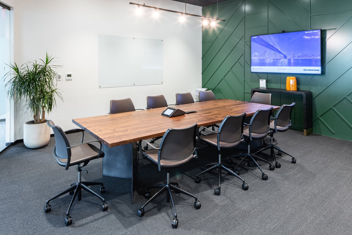 An interior shot of Conference D