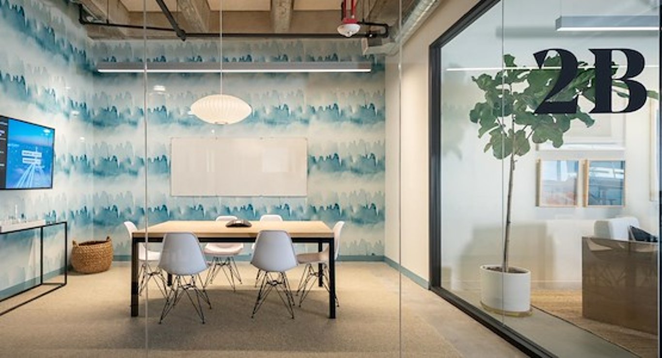 An interior shot of Midsize Room 1B