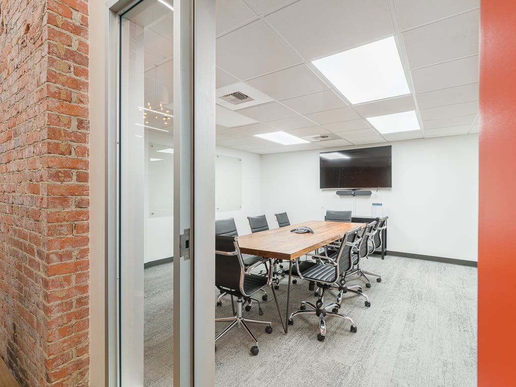 An interior shot of Conference Room 1