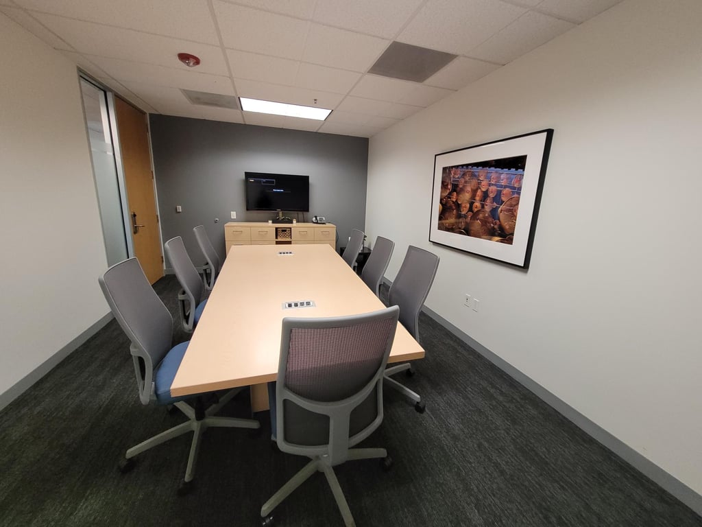 An interior shot of Alcove Conference Room