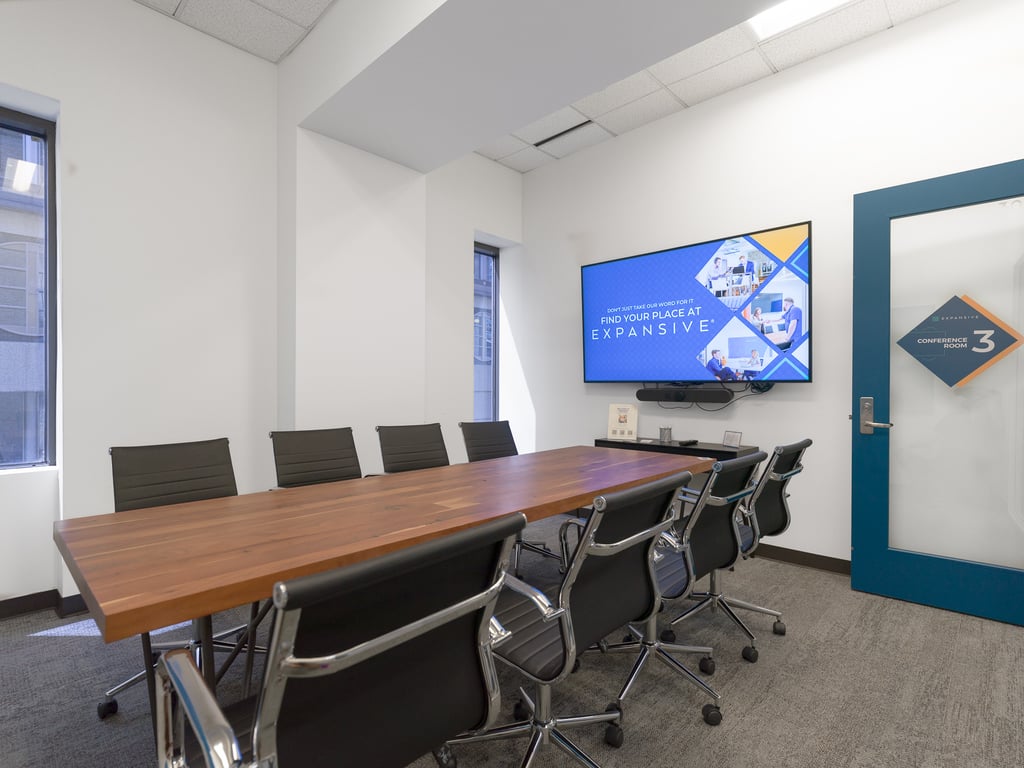 An interior shot of Conference Room 3