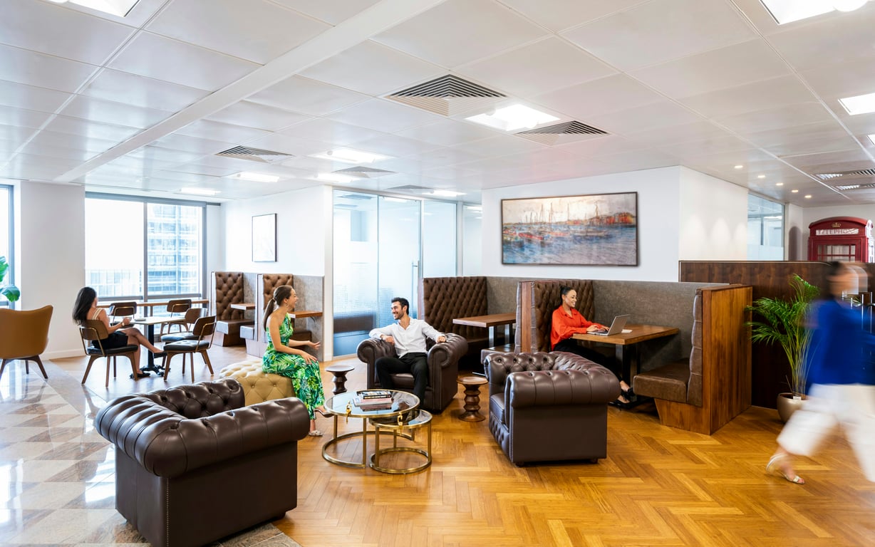 An interior shot of Servcorp - 40 Bank Street