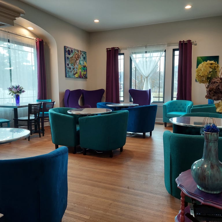 An interior shot of VIP Community Room
