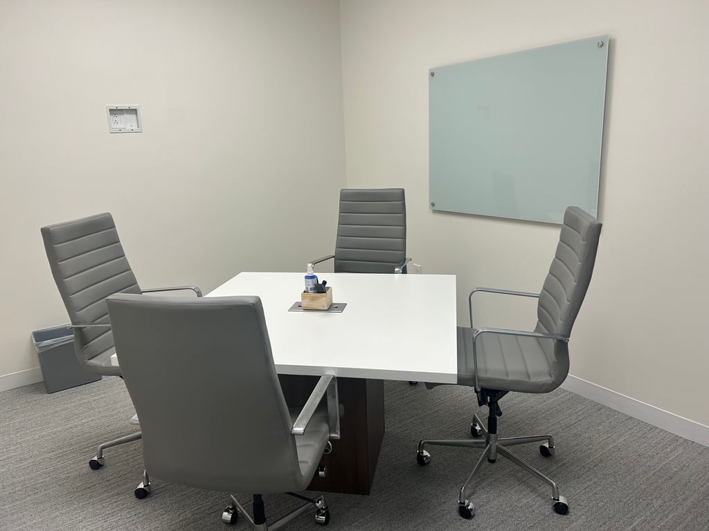 An interior shot of Small Conference Room