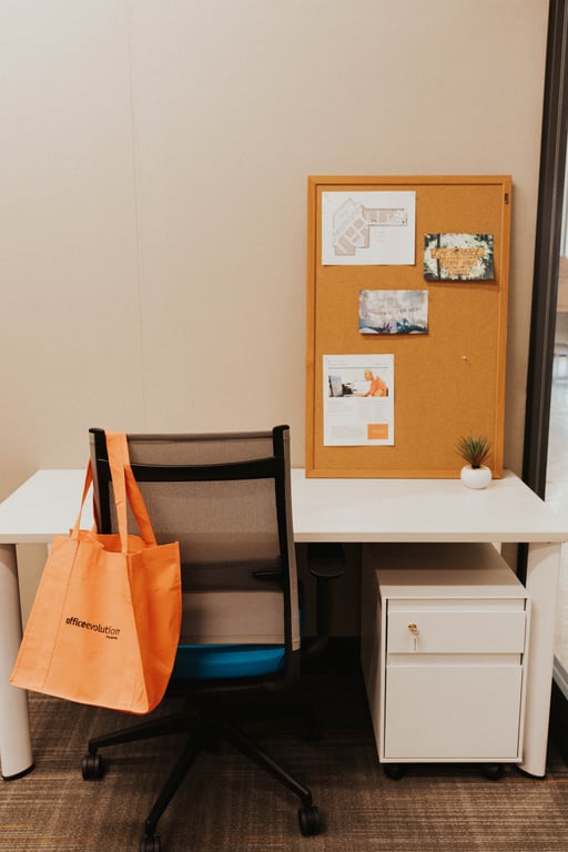 An interior shot of Small Office