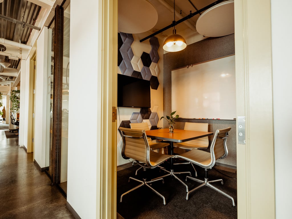 An interior shot of Private Meeting Room