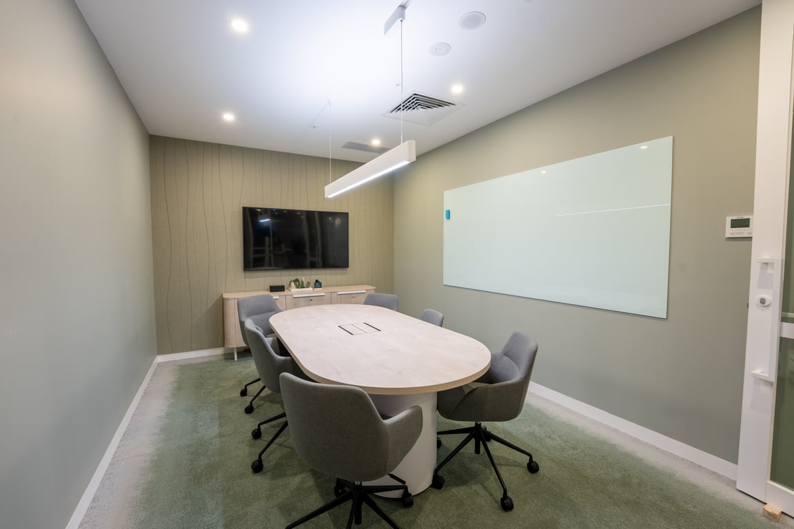 An interior shot of Mt Ridley Meeting Room