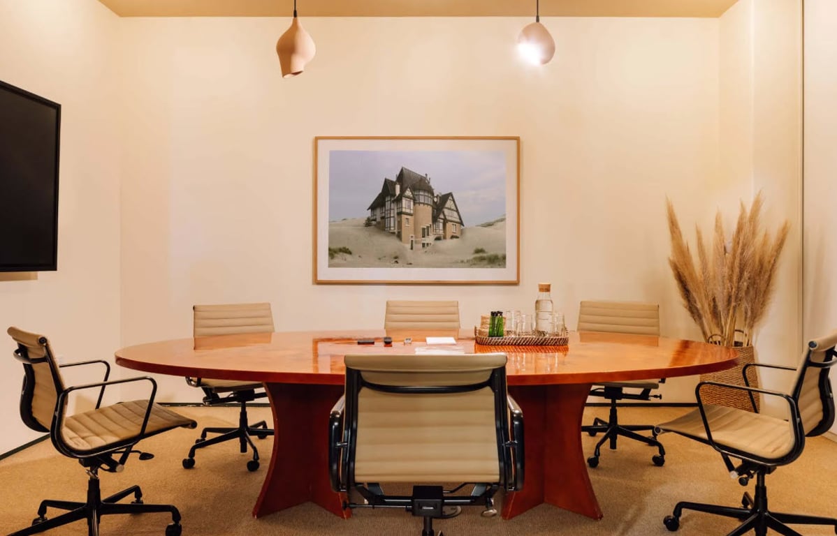 An interior shot of Conference Room 3