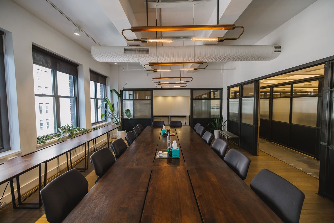 An interior shot of Meeting Room Fifth Ave