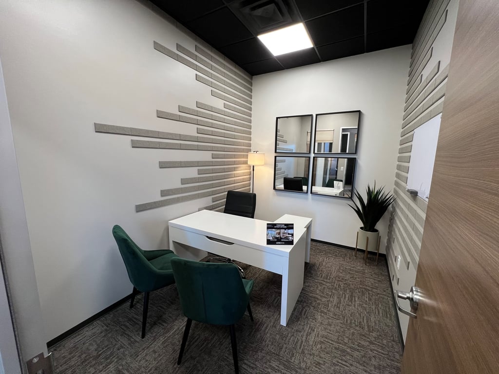 An interior shot of Private Day Office