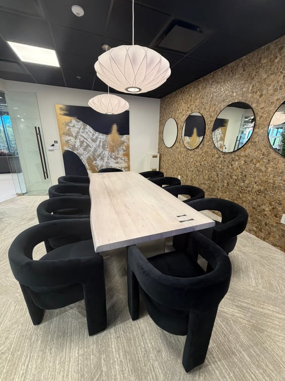 An interior shot of The Steward Boardroom