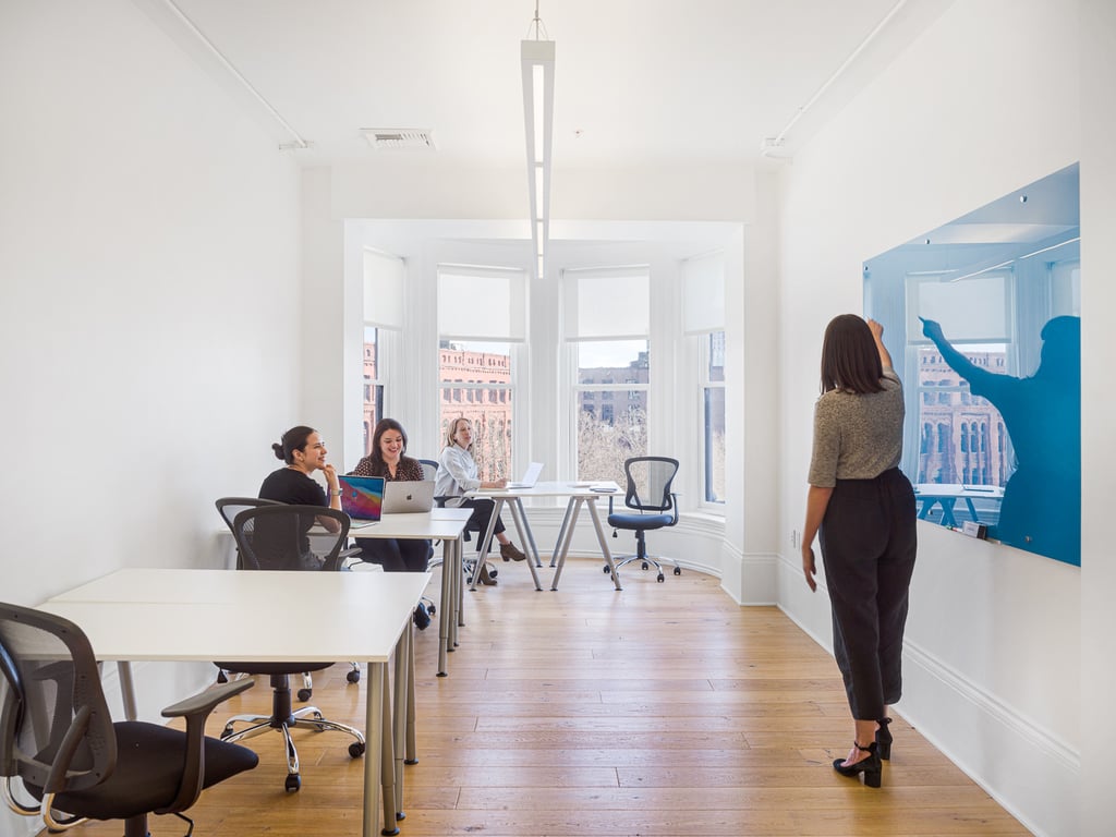 An interior shot of Team Day Office