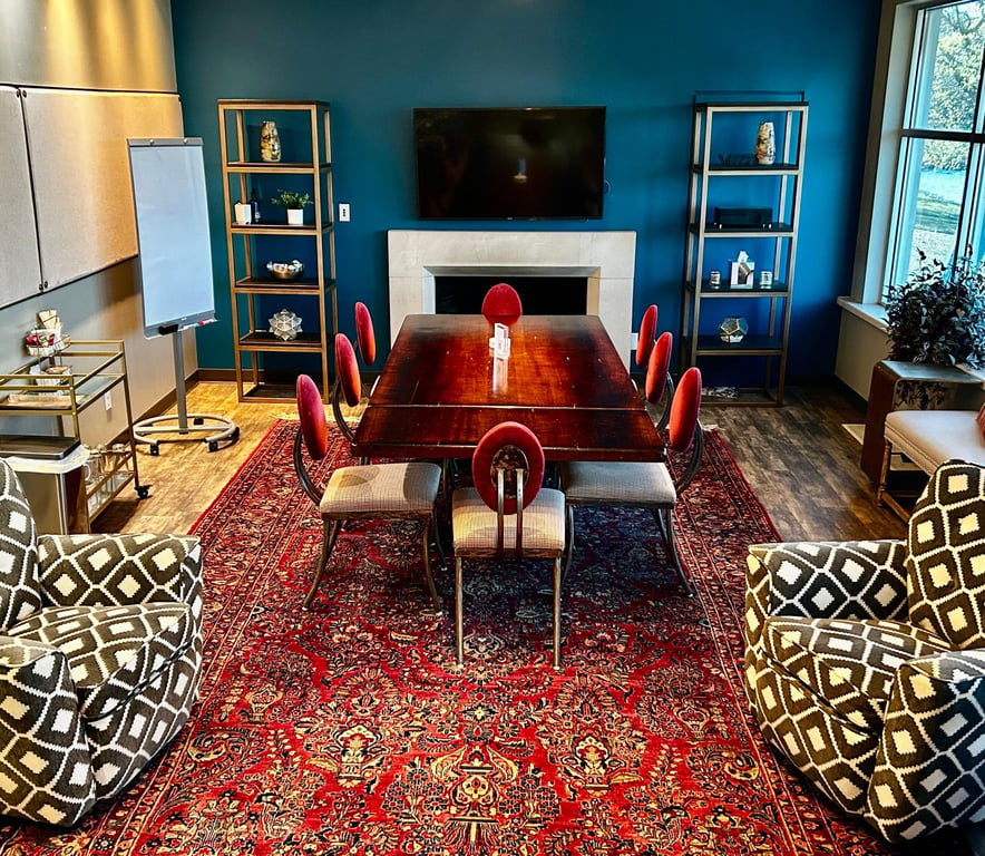 An interior shot of Fireside Lounge