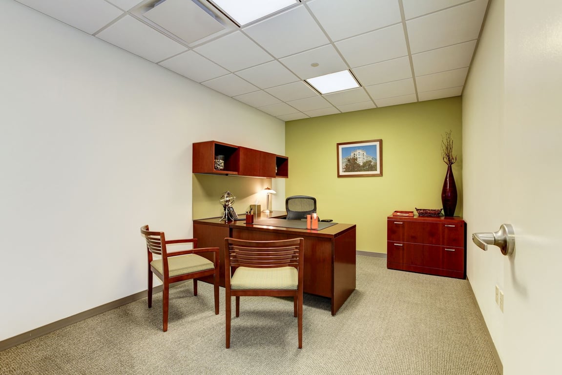 An interior shot of Caucus Day Office