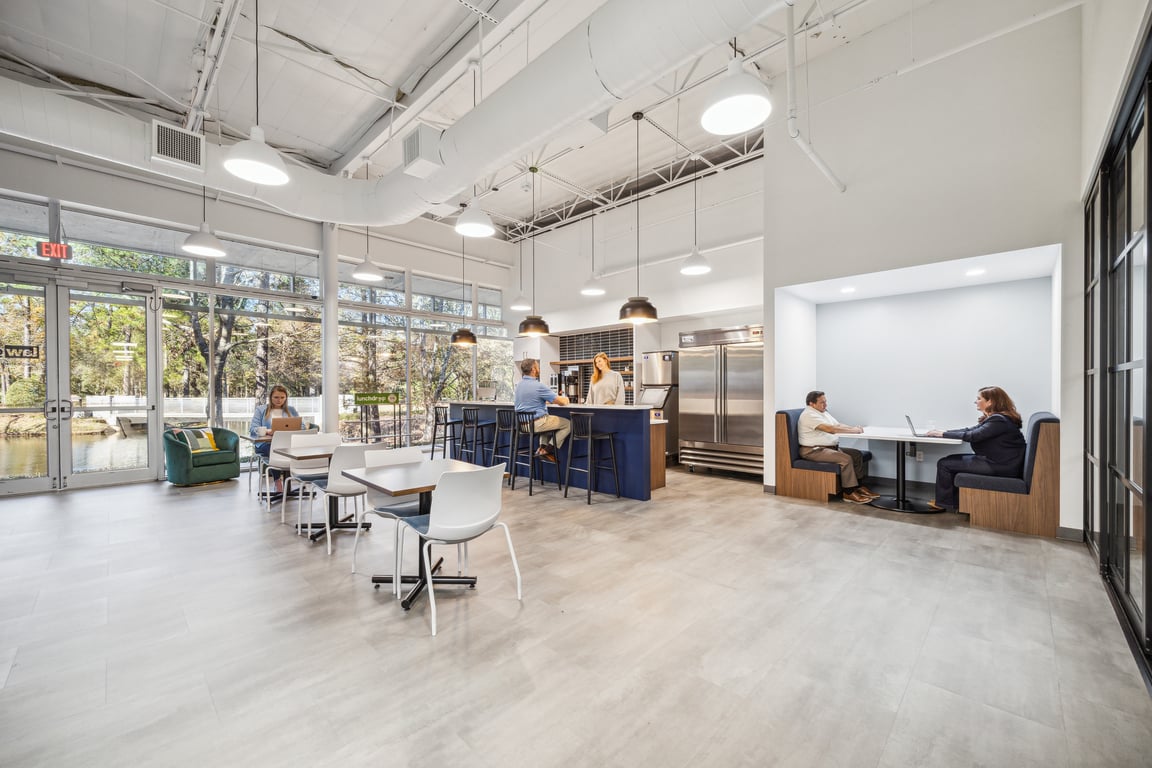 An interior shot of Verve Workspace