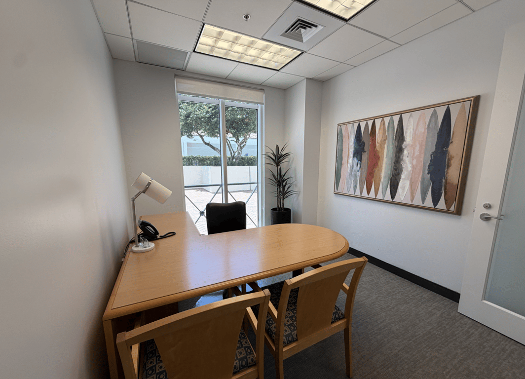An interior shot of Guest Office