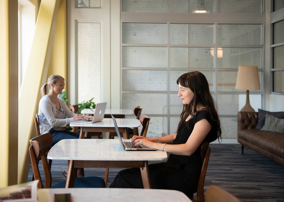 An interior shot of Work Hive