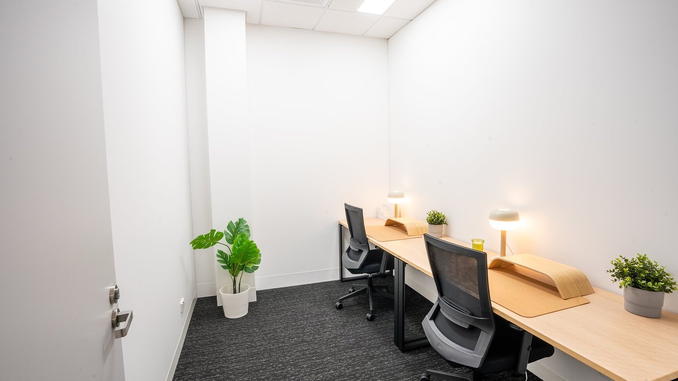 An interior shot of Suite 13