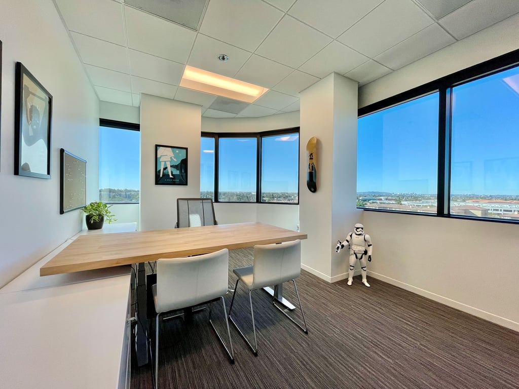 An interior shot of Private Office - Tatooine
