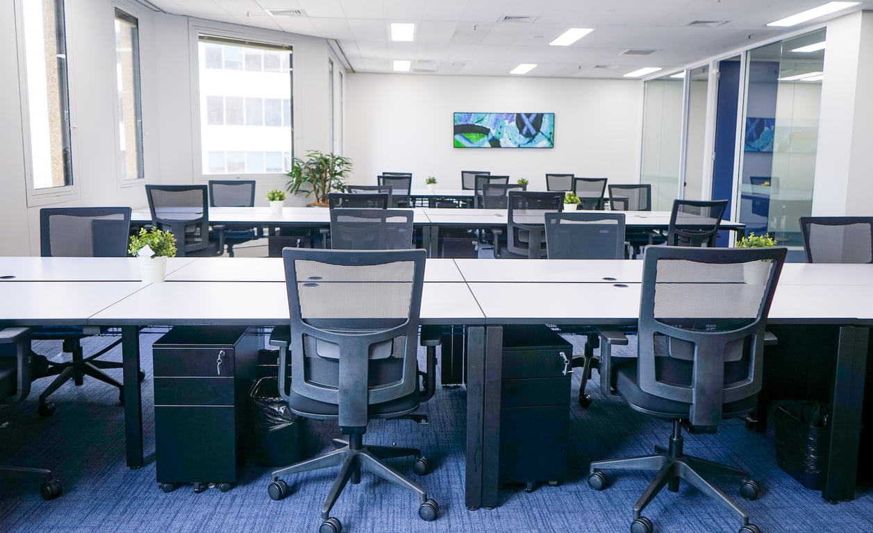 Private 24 Desk Office