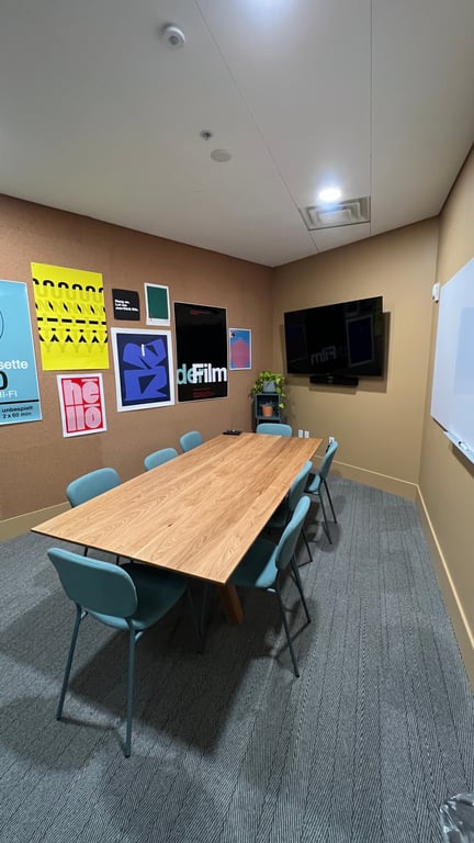 An interior shot of Outfitter's Conference Room