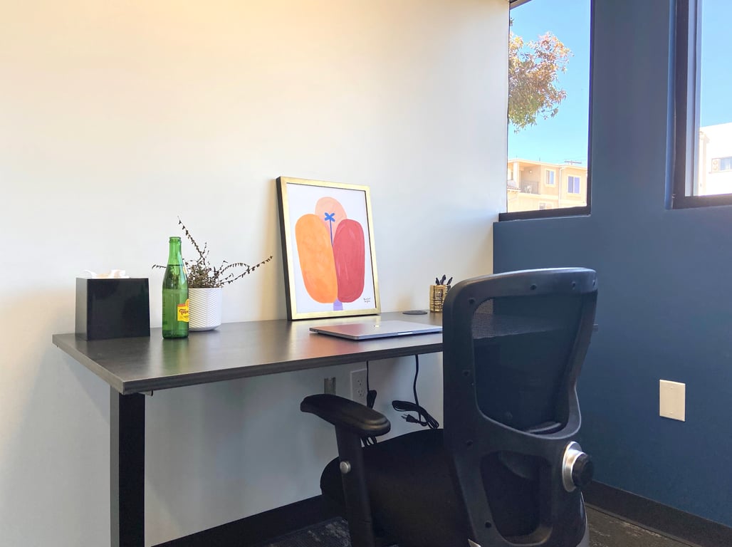 An interior shot of Private Office