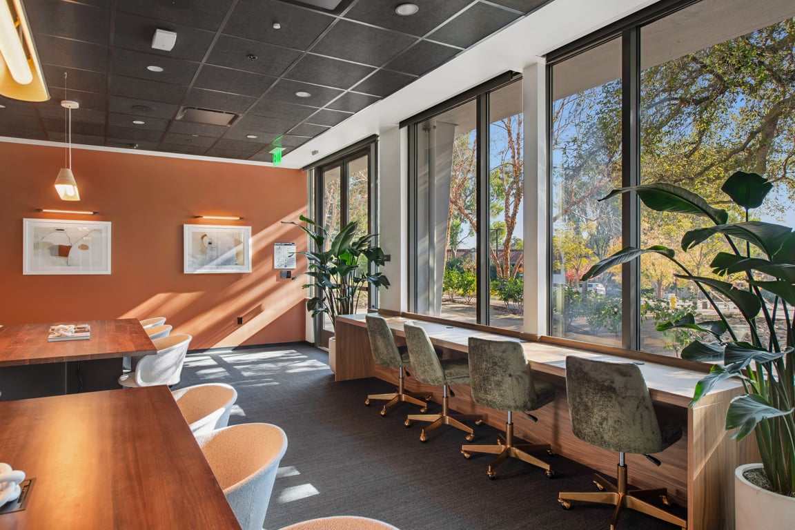 An interior shot of Industrious - Palo Alto Page Mill