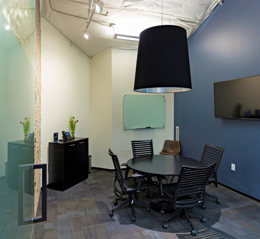 An interior shot of Chat Room