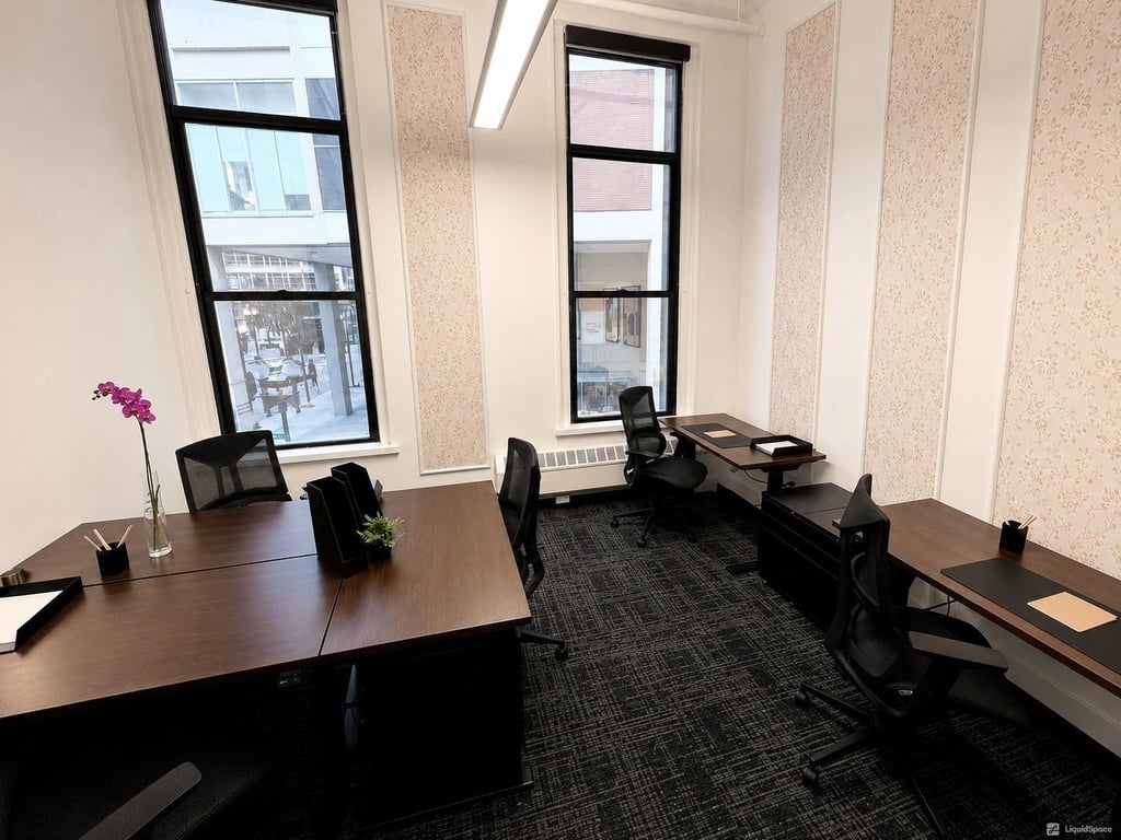 An interior shot of 5 Person Office Downtown 50 Franklin