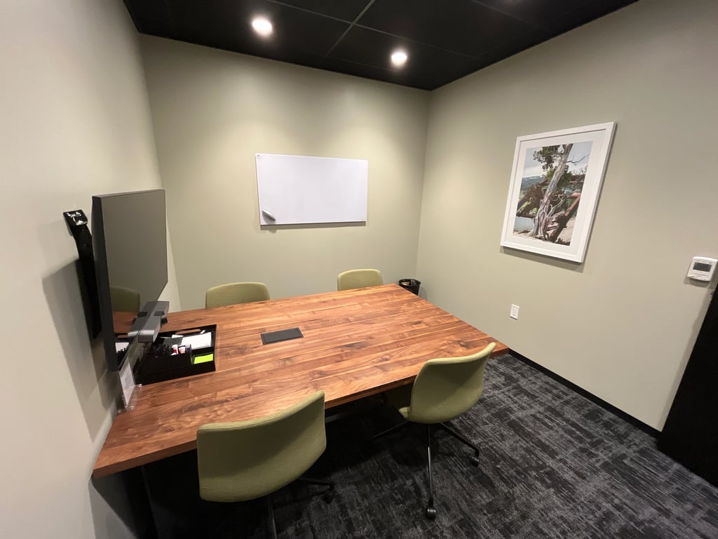 An interior shot of Conference F