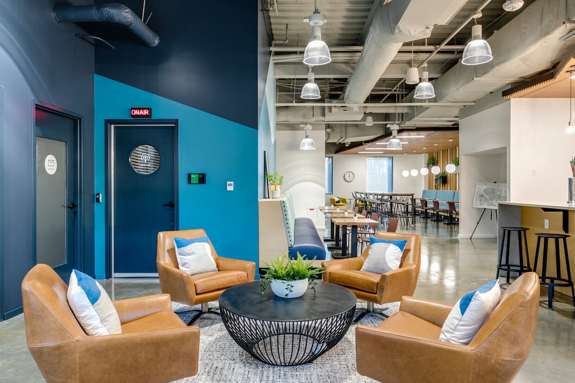 An interior shot of Gather - Newport News