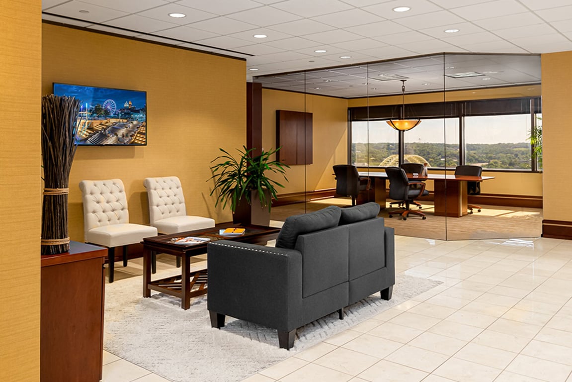 An interior shot of 5 Person Meeting Room B