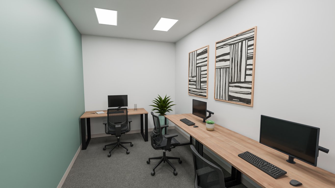 An interior shot of Suite 33