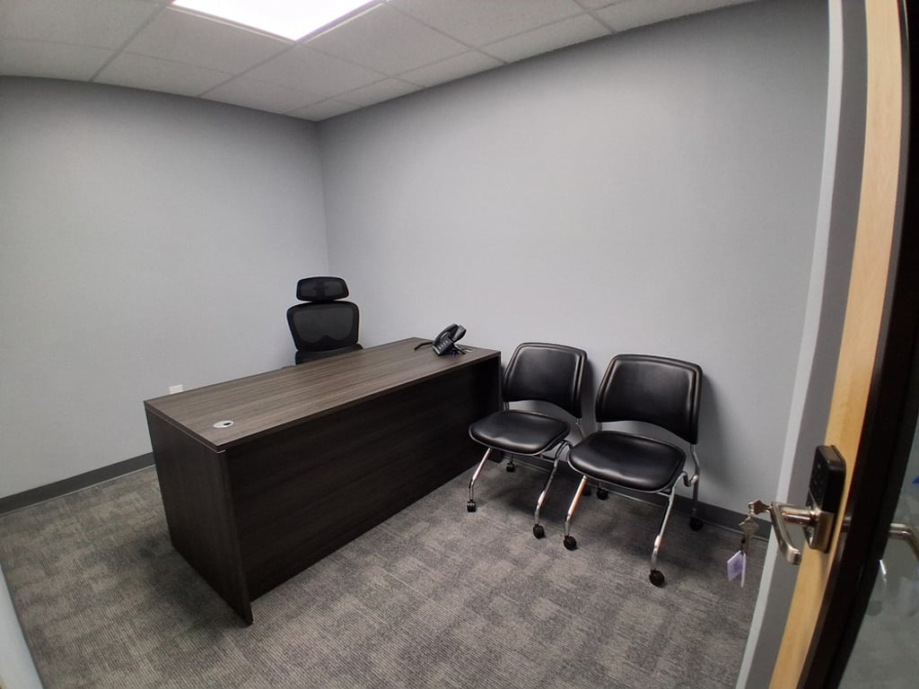 An interior shot of Office 103