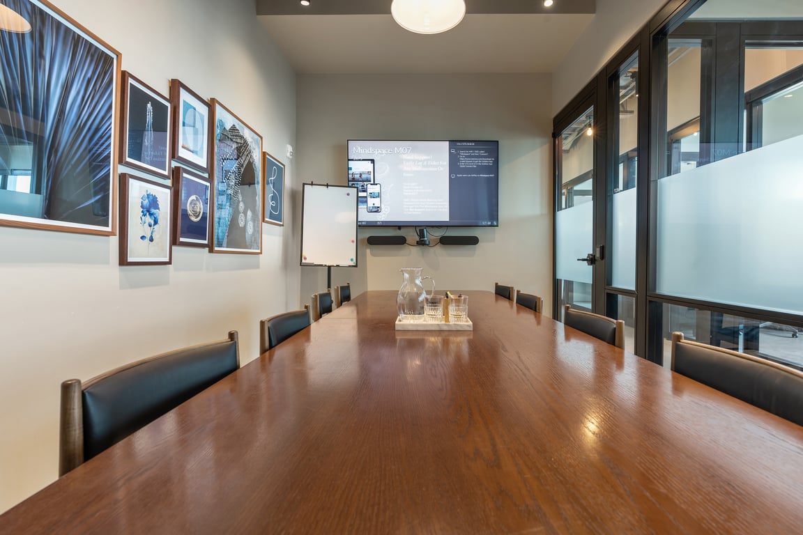 An interior shot of Meeting Room 7
